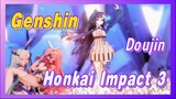 [Genshin,  Doujin]Open Honkai Impact 3 with the way of Genshin