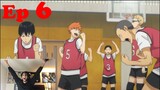 HAIKYUU! EPISODE 6.....TANAKA'S SPEECH STOLE THE SHOW....reaction+discussion