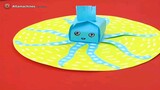 cupcke liner fish craft