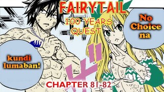 Revenge Match | No Choice kundi Lumaban | Fairy Tail 100 Years Quest Chapter 81-82