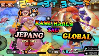 OPBR: 5 PERBANDINGAN SERVER JEPANG DENGAN SERVER GLOBAL | ONE PIECE Bounty Rush