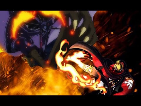 SANJI vs KING! Hubungan Diable Jambe Dengan Api Di Punggung King!!!