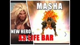 ML NEW HERO MASHA - SKILLS AND GAMEPLAY MOBILE LEGENDS