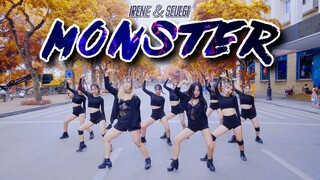 [KPOP IN PUBLIC CHALLENGE] RED VELVET | IRENE & SEULGI - MONSTER | Dance Cover by Fiancée | Vietnam