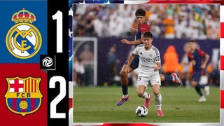 Real Madrid Vs Barcelona pre season Highlight 2024