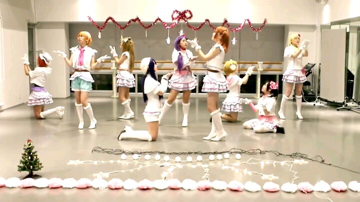 【Chu's】Snow Halation audio replacement version, mirrored, for group dance reference.