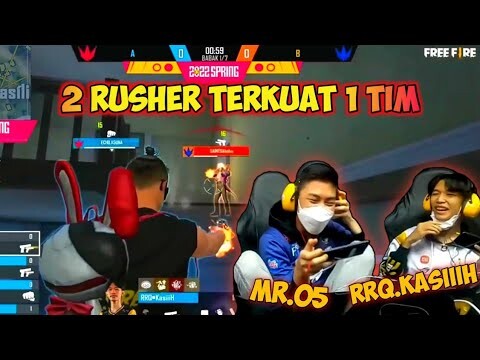 KETIKA 2 RUSHER TERKUAT MR.05 & FRONTAL GAMING SATU TIM DI PANGGUNG FFML 2022‼️