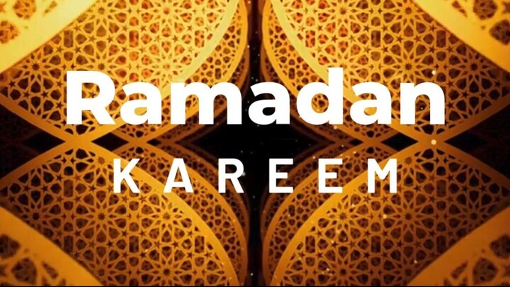 Gold White Modern Ramadan Kareem Instagram Reel TikTok Mobile Video