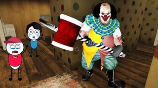 Death Attraction - IT Horror Clown Pennywise Full Gameplay | Khaleel and Motu