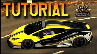 LAMBORGHINI HURACAN WRAP DESIGN TUTORIAL | Car Parking Multiplayer | New Update | zeti