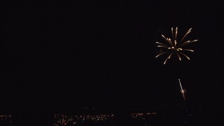 [4K]2017年 秋田・本荘川まつり花火大会 メッセージ花火4号5連発 No.12 Honjo Fireworks Festival | Akita Japan