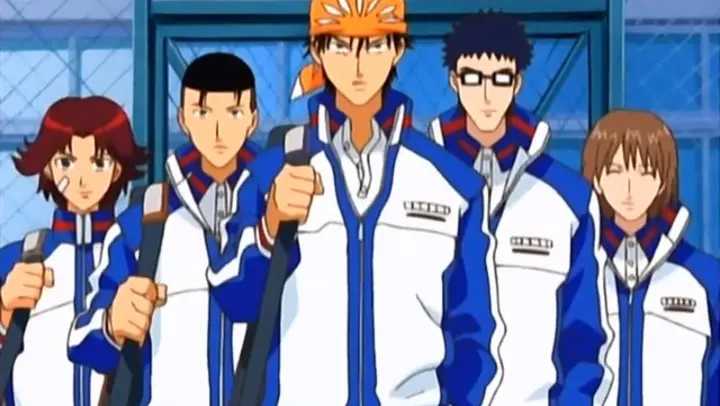 [Anime][Prince of Tennis] Ryoma Echizen's first battle in the school