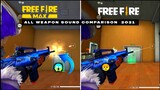 FREE FIRE MAX RAMPAGE VS FREE FIRE RAMPAGE FULL COMPARISON | ALL WEAPON SOUND