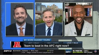 This JUST IN | Louis Riddick tells Jeff: Buffalo Bills are the team to beat in the AFC right now