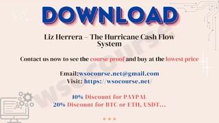 Liz Herrera – The Hurricane Cash Flow System