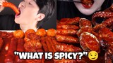 Mukbangers Eating Spicy Foods Like a PRO🔥🙀