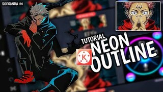 Tutorial Neon outline in kinemaster | Tutorial Kinemaster