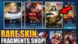 Rare Skin Fragment Shop - Update  | August 2020 [MLBB UPDATE]
