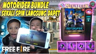 SEKALI SPIN LANGSUNG DAPET!? BUNDLE TERBARU MOTORCYCLIST! LANGSUNG AUTO BOYAH! - GARENA FREE FIRE