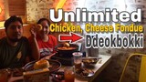 Unlimited Korean Fried Chicken x Cheese Fondue x Ddeokbokki Mukbang PH