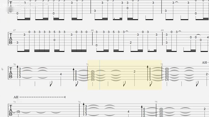 "Easy Fingerstyle Guitar Tab" - Bukan masalah besar, namamu adalah lagu yang bagus (dengan tab)