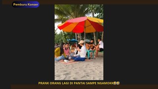 Lebih nikmat di pantai, rasanya geeeer