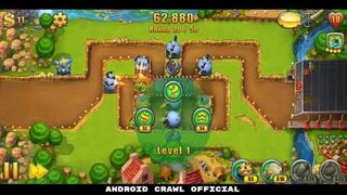 Fieldrunners 2 Gameplay Android #4 | (Twist of Fate Tough Level Casual)