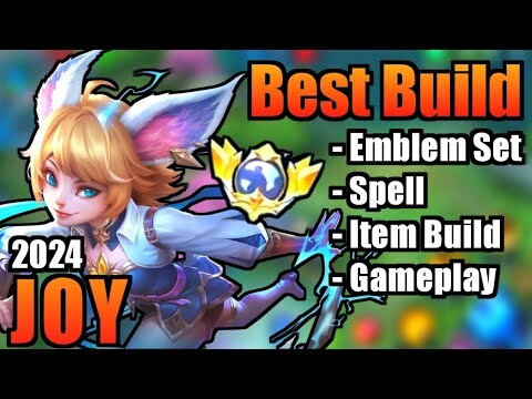 JOY BEST BUILD 2024 | TOP 1 GLOBAL JOY BUILD | JOY - MOBILE LEGENDS | MLBB