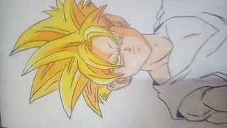 dragon ball z drawing gohan