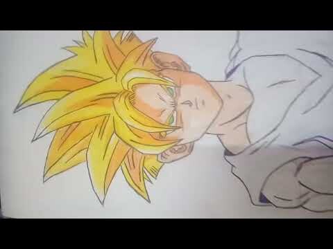 dragon ball z drawing gohan