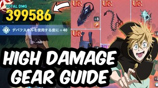 High Damage Gear Guide - BREAK THE GAME WITH OP GEAR! - Black Clover Mobile: Rise Of The Wizard King