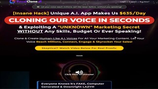 Vocal Clone AI Review - AI Voice Cloning PlatformFor Marketers