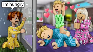 ROBLOX Brookhaven 🏡RP - FUNNY MOMENTS : Peter want to more loved by adoptive parents
