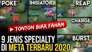 META BERUBAH, Inilah PENJELASAN 9 JENIS SPECIALTY HERO Mobile Legends