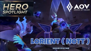 HERO BARU AOV LORIENT(NOTT) | ARENA OF VALOR | LiênQuân | ROV | 傳說對決