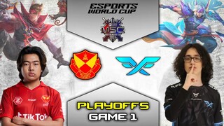 SRG vs FIREFLUX ESPORTS GAME 1 | MSC 2024 PLAYOFFS