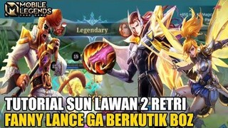 Sun vs Fanny terlalu ez lawan 2 assasin buat monyet
