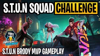 MLBB S.T.U.N SQUAD CHALLENGE, USING S.T.U.N BRODY AND WIN MVP!