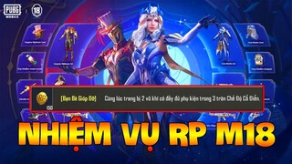 Cách Làm Nhiệm Vụ RP M18 Pubg Mobile | Cùng Lúc Trang Bị 2 Vũ Khí Có Đầy Đủ Phụ Kiện Pubg Mobile