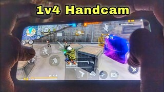 Realme narzo 20 pro free fire gameplay test 4 finger claw handcam m1887 onetap headshot 90HZ display