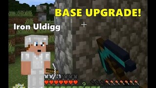 MineCraft PH pt 9 - Diamond Pickaxe and Base Upgrade!