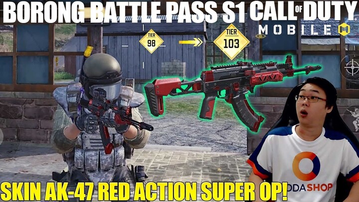 BORONG BATTLE PASS S1 CALL OF DUTY MOBILE - DAPAT SKIN AK-47 SUPER KEREN!