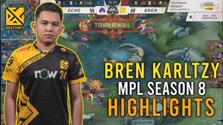 KARLTZY MPL SEASON 8 HIGHLIGHTS #karltzy #mplphilippines #brenlangmalakas