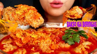 ASMR BAKSO IGA BRINGAS PEDAS MEMATIKAN | ASMR MUKBANG INDONESIA