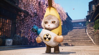 离谱！香蕉猫造核弹！