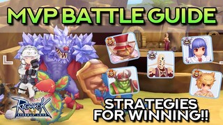 MVP BATTLE GUIDE + STRATEGIES FOR WINNING | Ragnarok Mobile Eternal Love