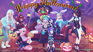 【MMD】🎃 ปาร์ตี้ฮาโลวีน VTuber!