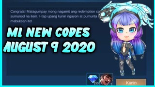ML New Codes/August 9 2020