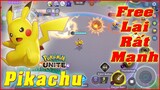 Pokémon UNITE: Pikachu (Godchu) - Pokemon Được Tặng Free Đang Làm Điên Đảo Ae Vì quá Mạnh