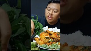 makan kangkung mentah.jengkol mentah Dan Pete luar biasa nikmat #shorts #shortvideo #short